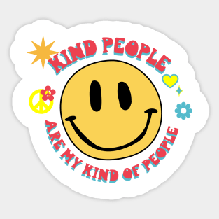 Kind people Sticker